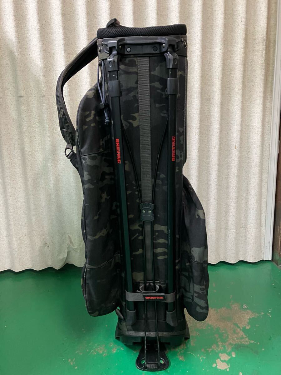 ブリーフィング キャディバッグ CR-4 #2 ブラックカモ 迷彩 ブリーフィング キャディバッグ CR-4 #2 ブラックカモ 迷彩