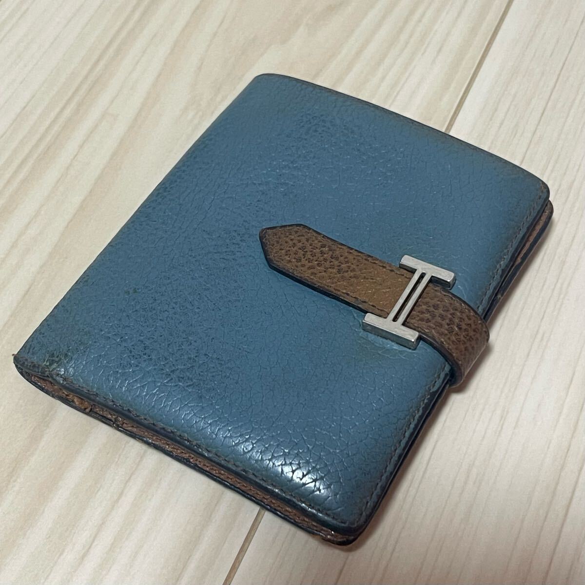 HERMES エルメス ベアンコンパクト バイカラー(女性用財布 HERMES エルメス ベアンコンパクト バイカラー(女性用財布