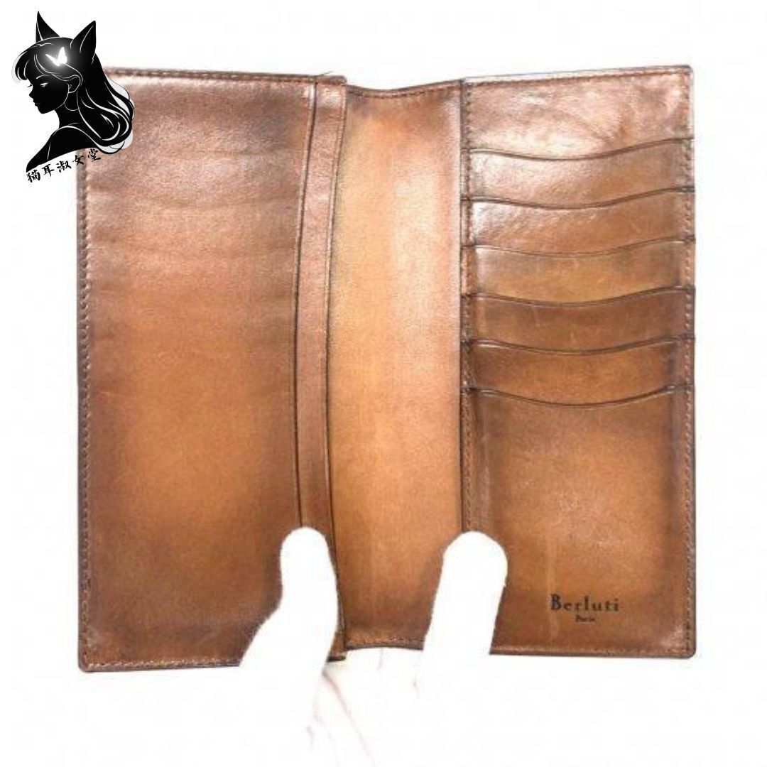 今回限定価格 Berluti ベルルッティ カリグラフィ 長財布 札入 今回限定価格 Berluti ベルルッティ カリグラフィ 長財布 札入