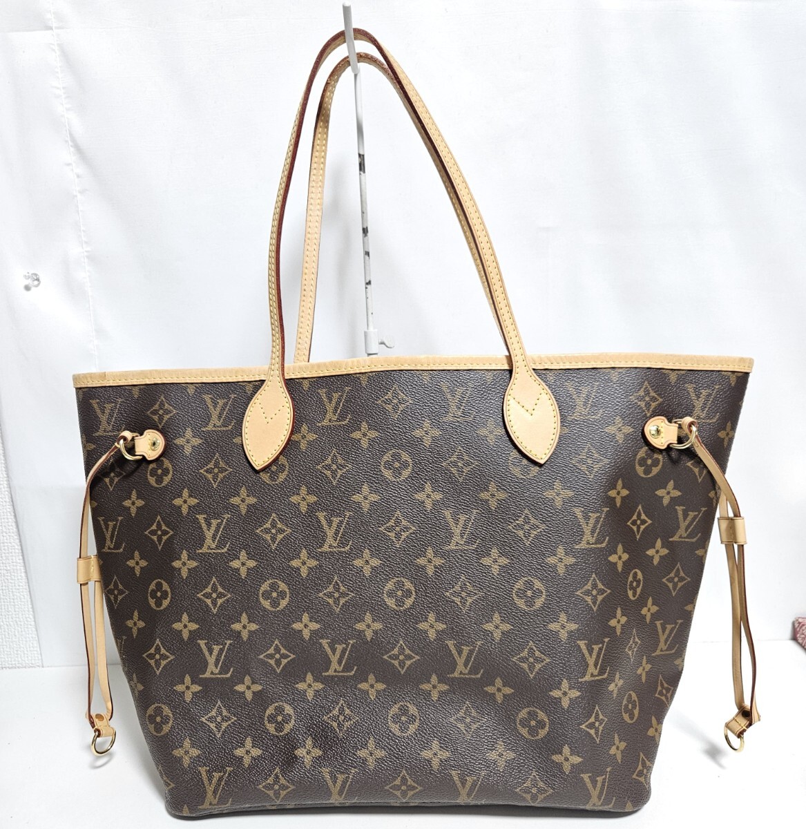 美品 LOUIS VUITTON ルイヴィトン ネヴァーフル MM モノグラム トートバッグ ショルダーバッグ 正規_画像1