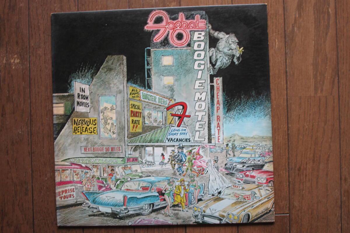 LP Foghat/Boogie Motel/フォガット/ブギー?モーテル/BHS6990/US盤
