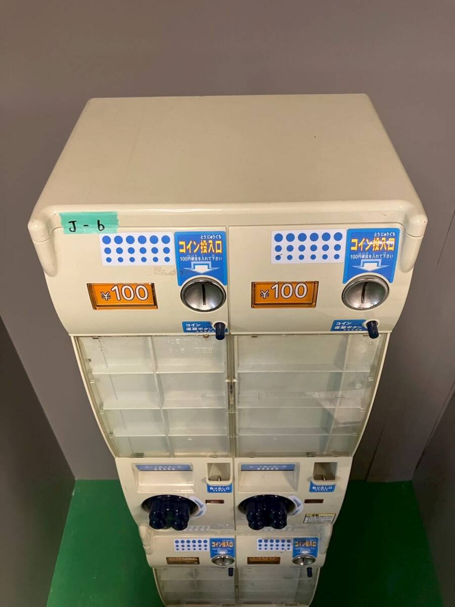 バンダイ】 カードダスJ-6 上段下段【ガチャガチャ本体】(筐体 バンダイ】 カードダスJ-6 上段下段【ガチャガチャ本体】(筐体