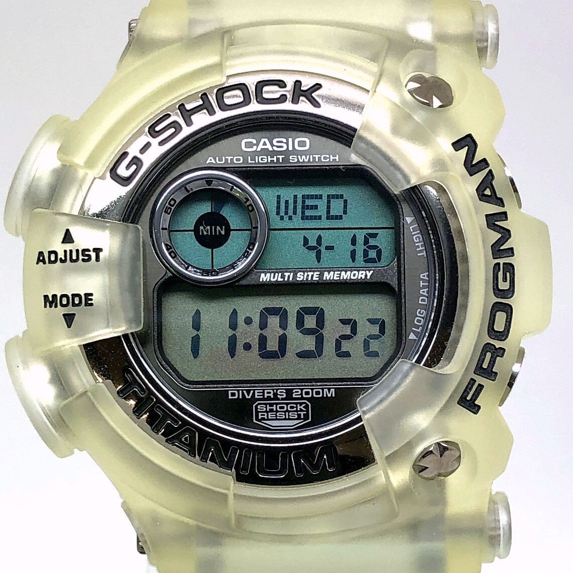 G-SHOCK ジーショック 【IT86EOO7IACS】 DW-9900WC-1T FROGMAN G-SHOCK ジーショック 【IT86EOO7IACS】 DW-9900WC-1T FROGMAN