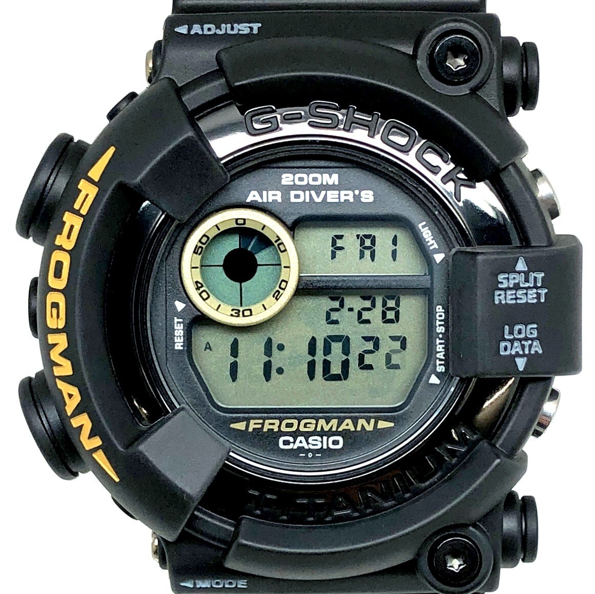 極美品 箱付 DW-8200BM-1T FROGMAN MEN IN BLACK 2 フロッグマン 極美品 箱付 DW-8200BM-1T FROGMAN MEN IN BLACK 2 フロッグマン