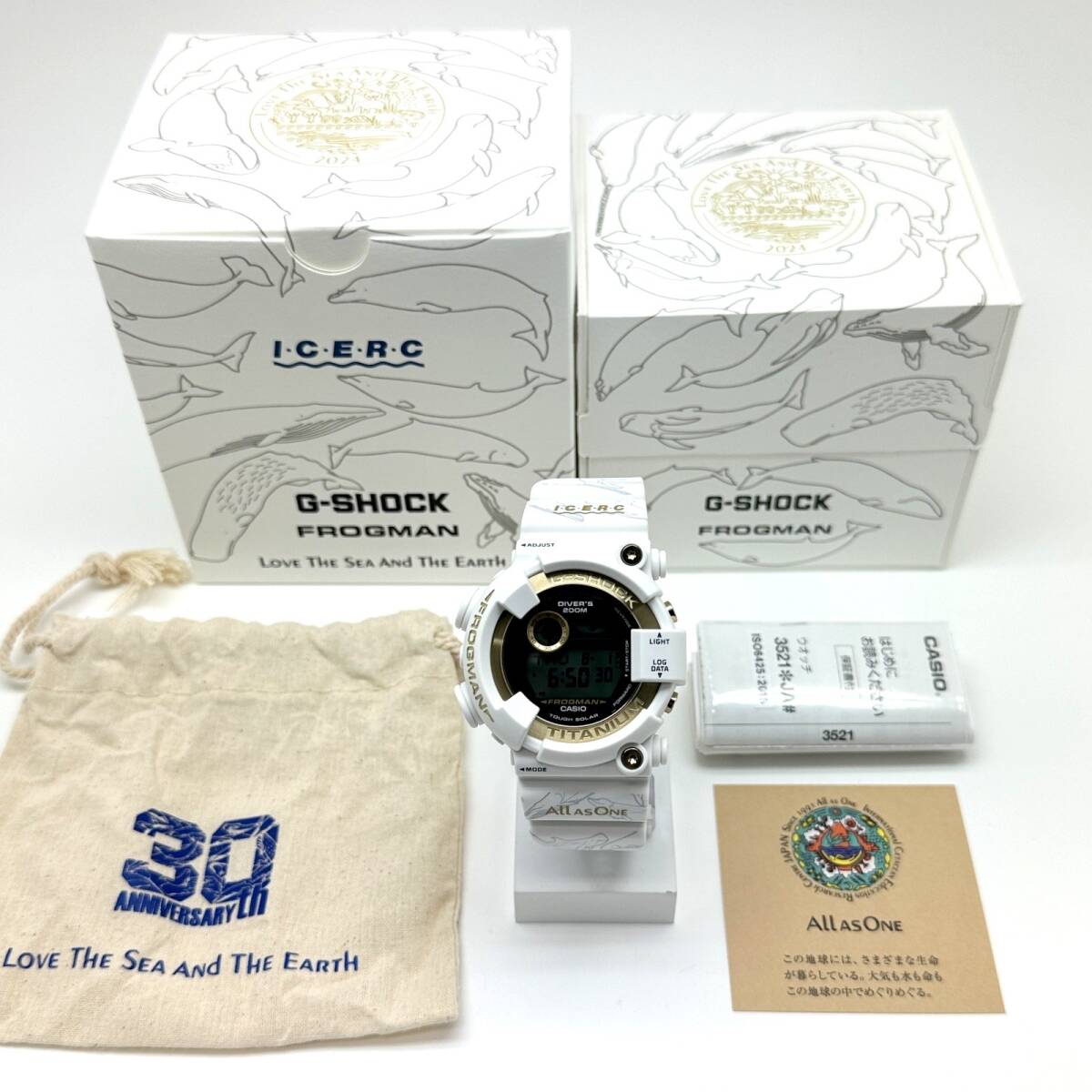 極美品 箱付 GW-8201K-7 フロッグマン イルクジ2024 コラボ30 極美品 箱付 GW-8201K-7 フロッグマン イルクジ2024 コラボ30