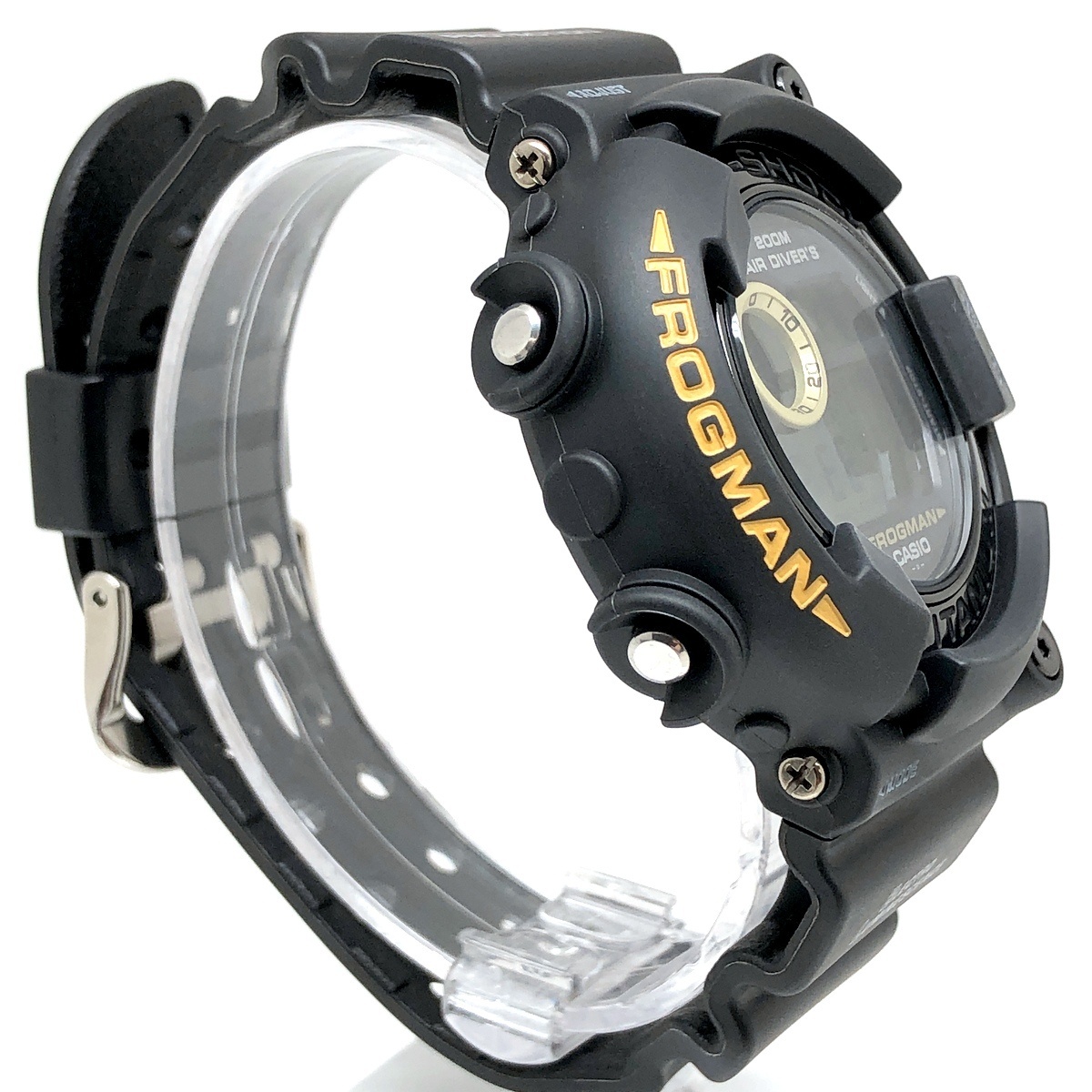 極美品 箱付 DW-8200BM-1T FROGMAN MEN IN BLACK 2 フロッグマン 極美品 箱付 DW-8200BM-1T FROGMAN MEN IN BLACK 2 フロッグマン