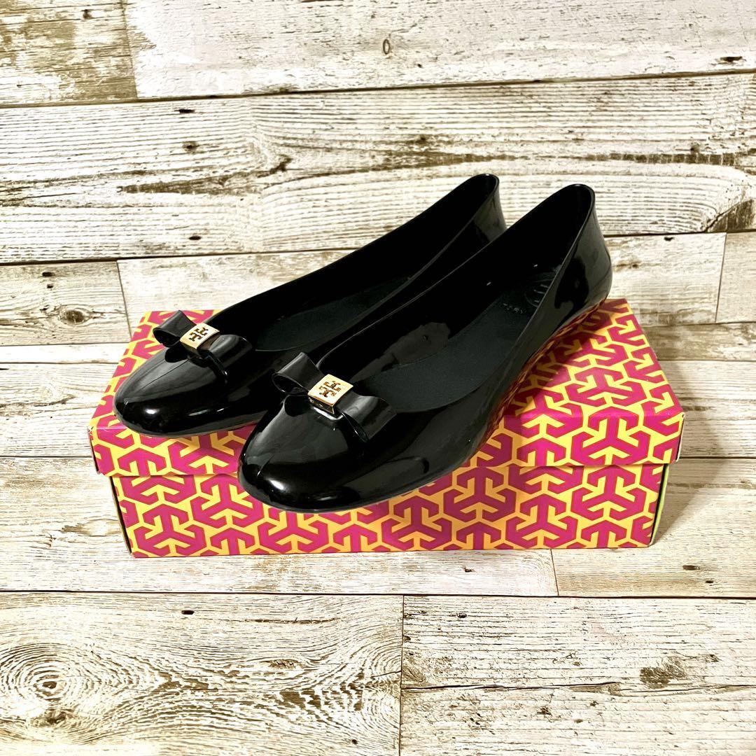 【美品】トリーバーチ JELLY BALLET WITH BOW 箱付き 美品】トリーバーチ JELLY BALLET WITH BOW 箱付き|Yahoo