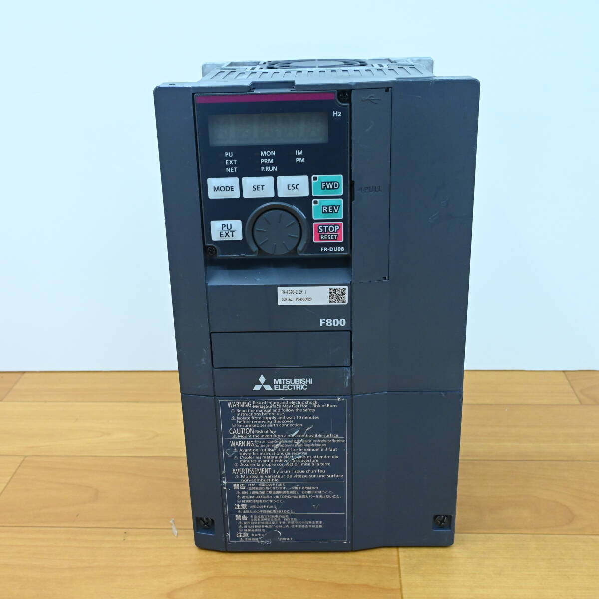 FR-F820-2 2K-1 2023年製 未使用 三菱電機 インバータ 管理番号 FR-F820-2 2K-1 2023年製 未使用 三菱電機 インバータ 管理番号