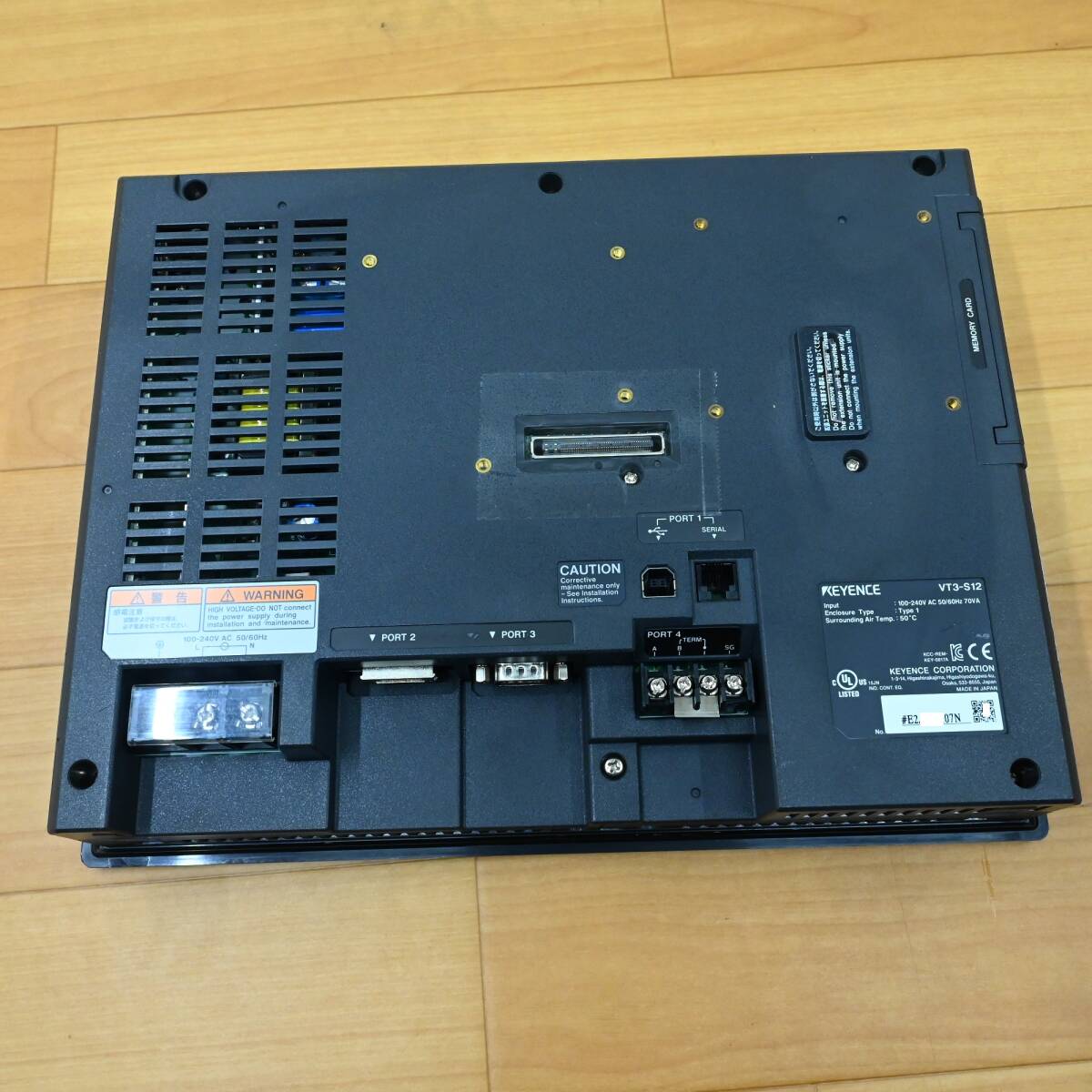 VT3-S12 中古・動作保証 キーエンス 管理番号 54Y1-34 1|Yahoo VT3-S12 中古・動作保証 キーエンス 管理番号 54Y1-34 1|Yahoo