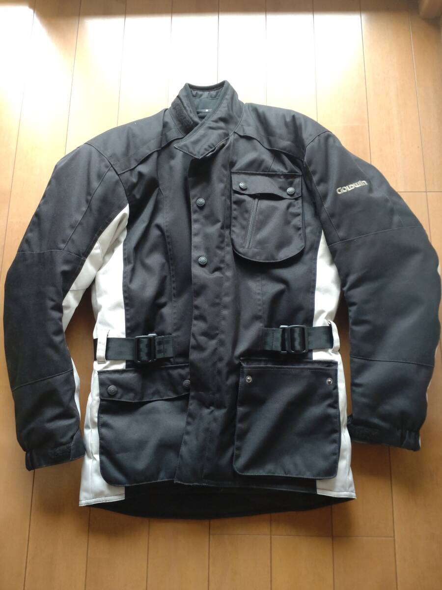 GOLDWIN　ロングジャケット　サイズＳ　ブラック/ホワイト　中古