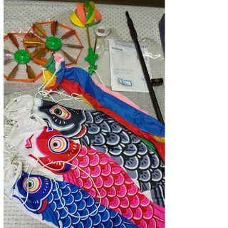 鯉のぼり 1mセット 友禪鯉 子供の日