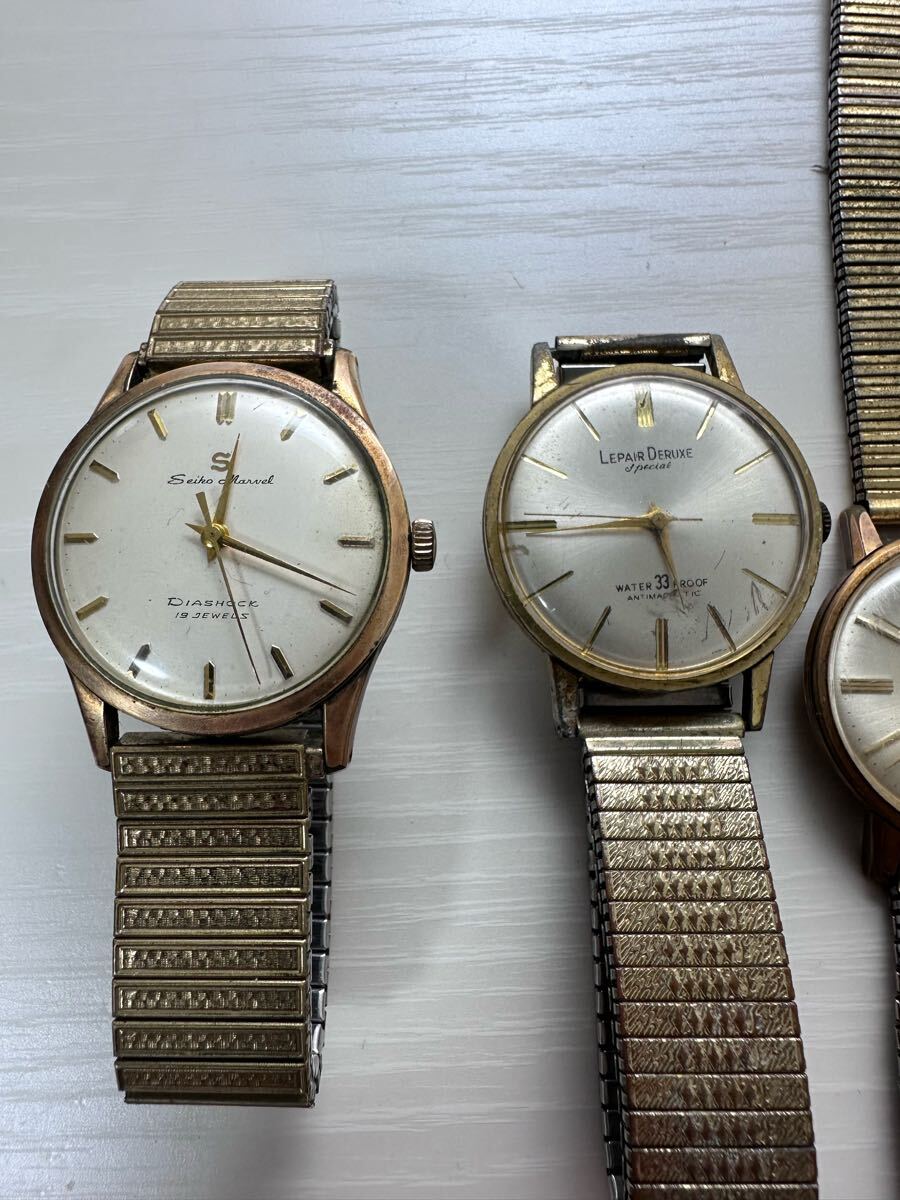 SEIKO MARVEL 腕時計 時計14k gold filled(グランドセイコー SEIKO MARVEL 腕時計 時計14k gold filled(グランドセイコー