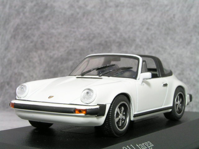 ● 1/43 ポルシェ 〓 911 ( 930 ) タルガ / グランプリ ホワイト 〓 Porsche MINICHAMPS
