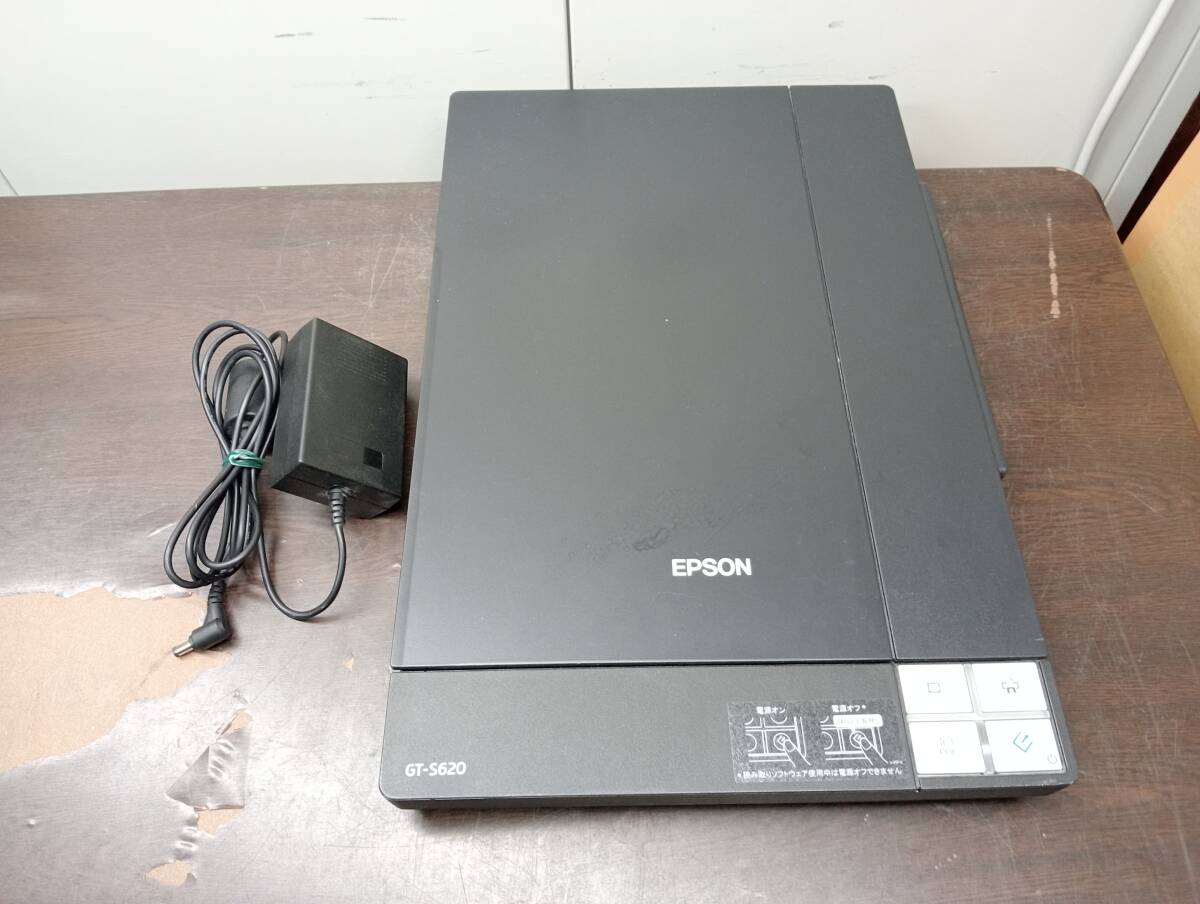 !_[YPR0170]*EPSON Epson GT-S620 сканер Win10 рабочее состояние подтверждено * б/у 