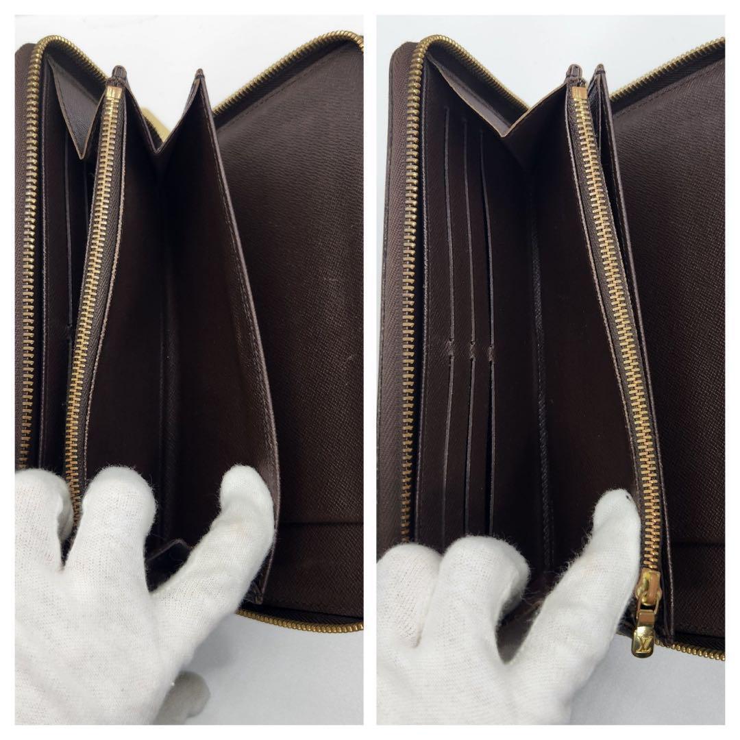 極美品 Louis Vuitton ルイヴィトン ダミエ ジッピー 極美品 Louis Vuitton ルイヴィトン ダミエ ジッピー