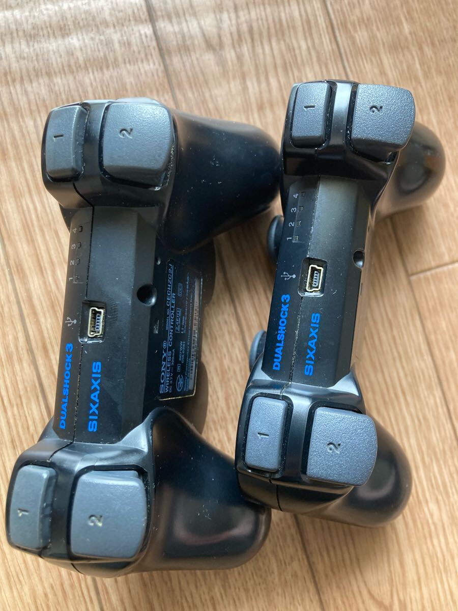  оригинальный PS3 контроллер DUALSHOCK3 колебание функция есть чёрный комплект 