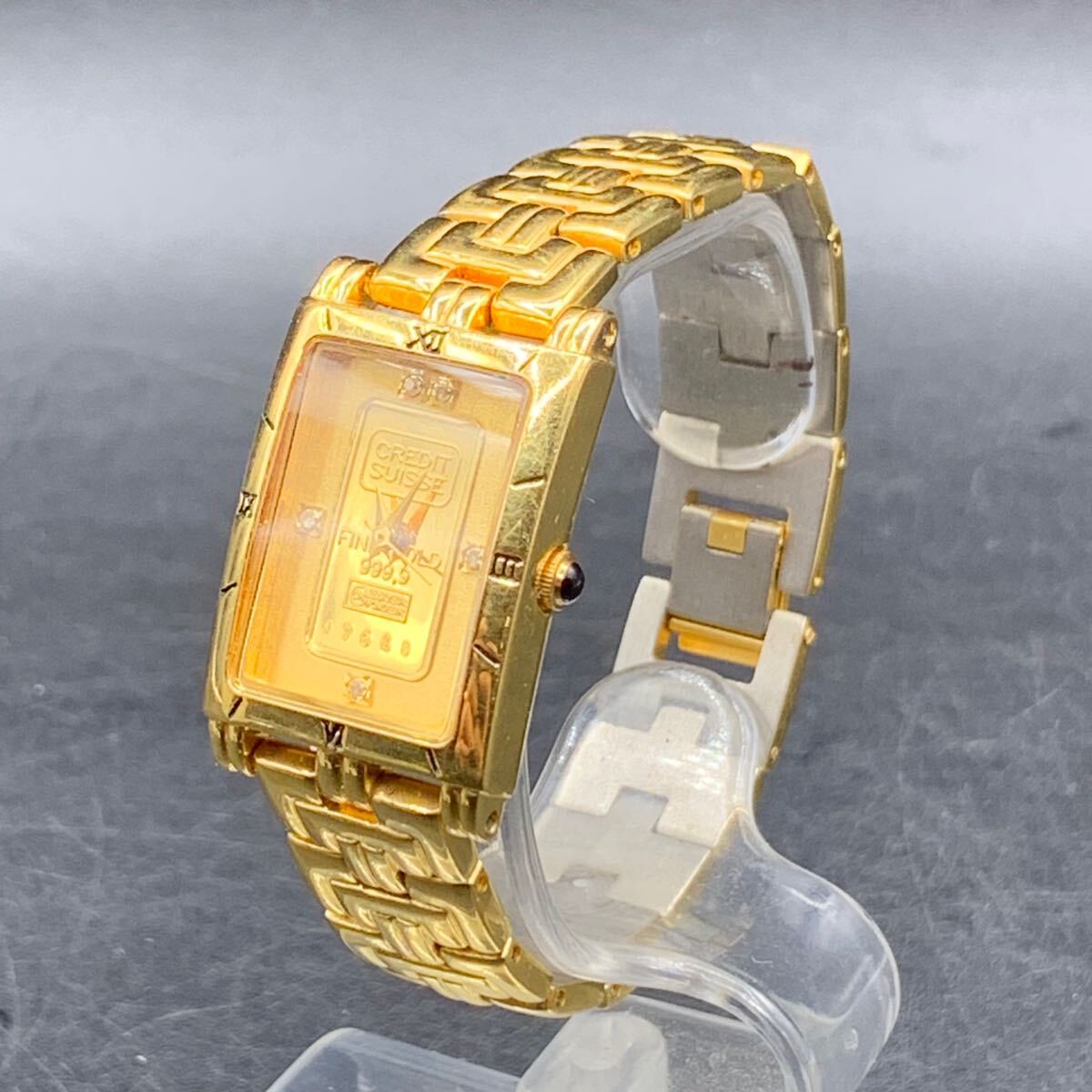 M882 FINE GOLD 999.9 インゴット 1g ゴールド文字盤 腕時計 FK M882 FINE GOLD 999.9 インゴット 1g ゴールド文字盤 腕時計 FK