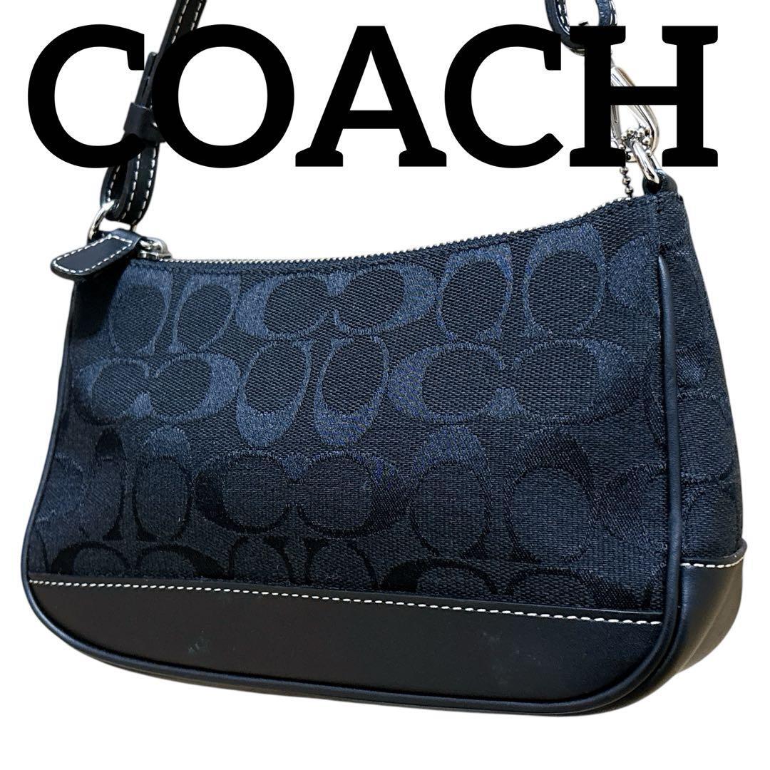 極美品 コーチ COACH アクセサリーポーチ ワンショルダーバッグ 極美品 コーチ COACH アクセサリーポーチ ワンショルダーバッグ