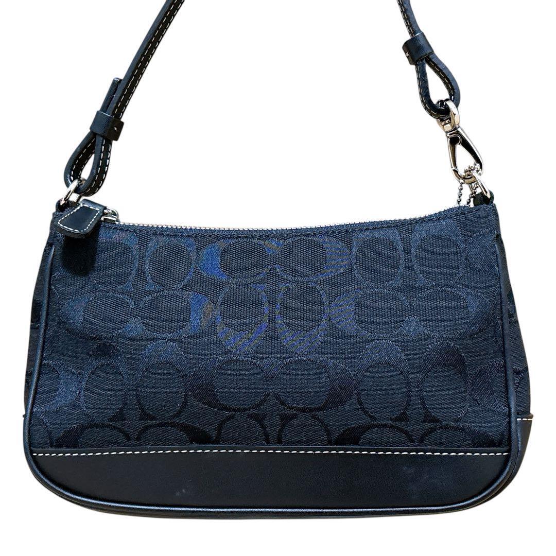 極美品 コーチ COACH アクセサリーポーチ ワンショルダーバッグ 極美品 コーチ COACH アクセサリーポーチ ワンショルダーバッグ