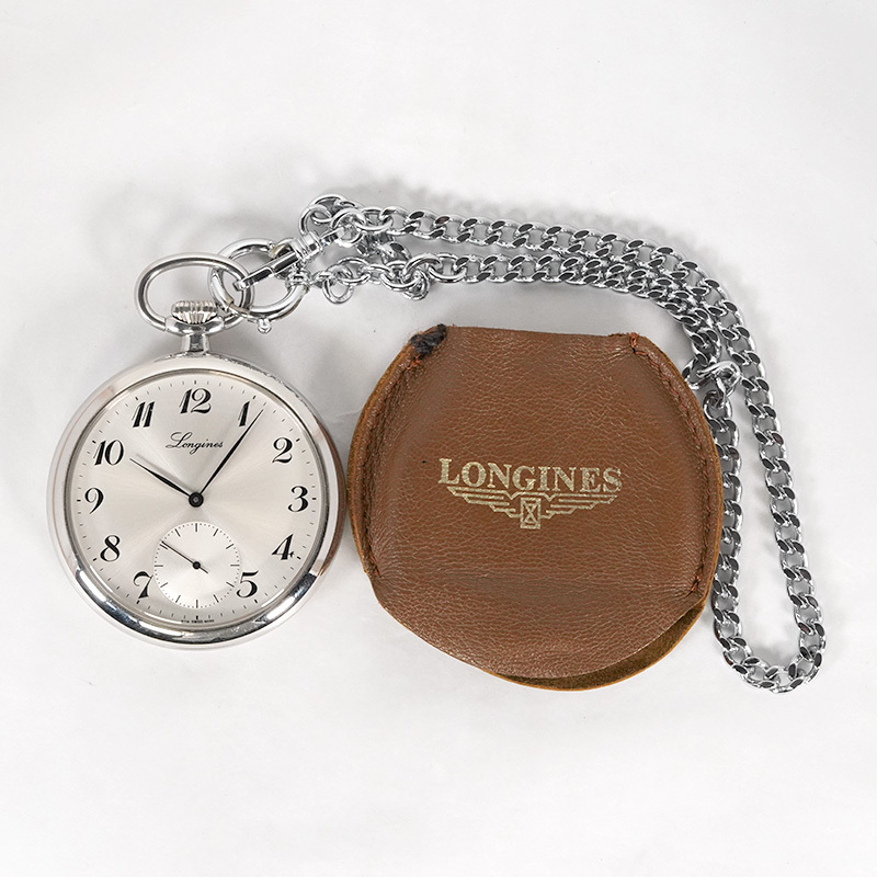 懐中時計 LONGINES ロンジン 878 4038 手巻き スモセコ シルバー 懐中時計 LONGINES ロンジン 878 4038 手巻き スモセコ シルバー