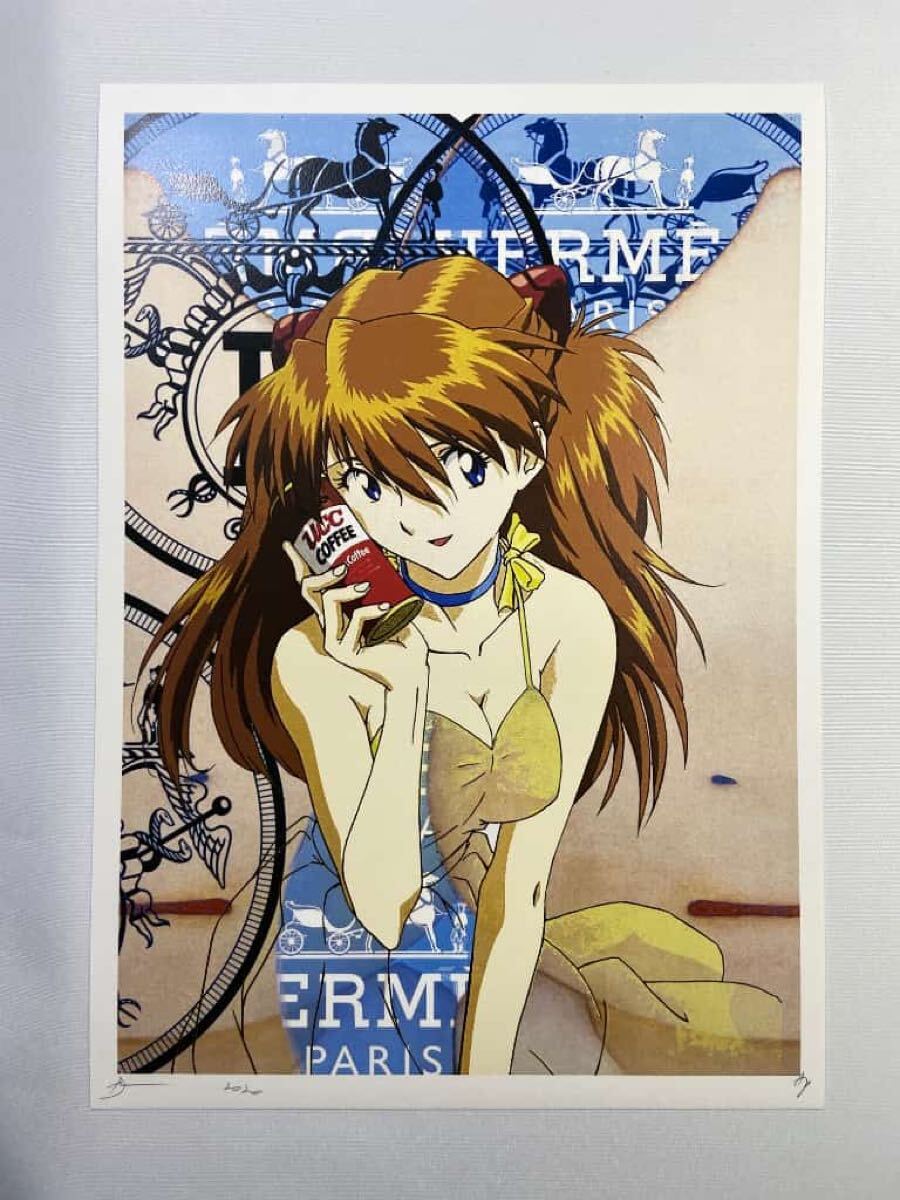 DEATH NYC 世界限定100枚 アートポスター エヴァンゲリヲン DEATH NYC 世界限定100枚 アートポスター エヴァンゲリヲン