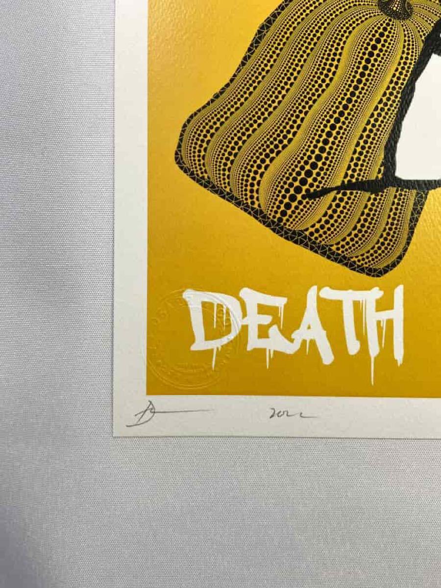 DEATH NYC 世界限定100枚 アートポスター スヌーピー 草間彌生 DEATH NYC 世界限定100枚 アートポスター スヌーピー 草間彌生