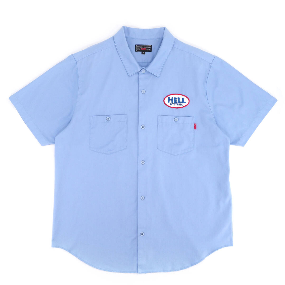 Supreme/HYSTERIC GLAMOUR S/S Work Shirt 水色XL シュプリーム Supreme/HYSTERIC GLAMOUR S/S Work Shirt 水色XL シュプリーム