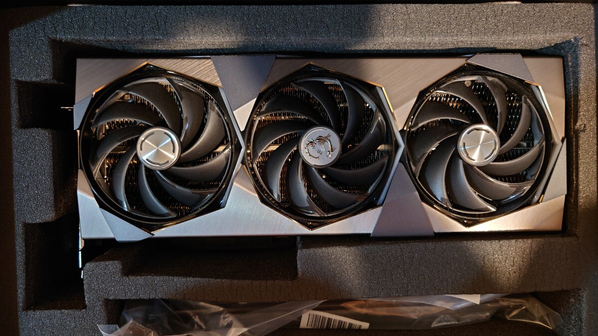MSI GeForce RTX 4090 SUPRIM X 24G 保証期間内!送料無料!1円 MSI GeForce RTX 4090 SUPRIM X 24G 保証期間内!送料無料!1円