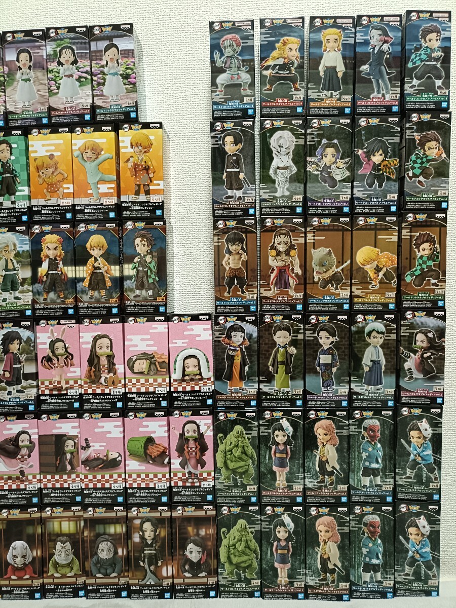 フィギュア77点!フィギュアまとめ売り.鬼滅の刃.Qposket.WCF フィギュア77点!フィギュアまとめ売り.鬼滅の刃.Qposket.WCF