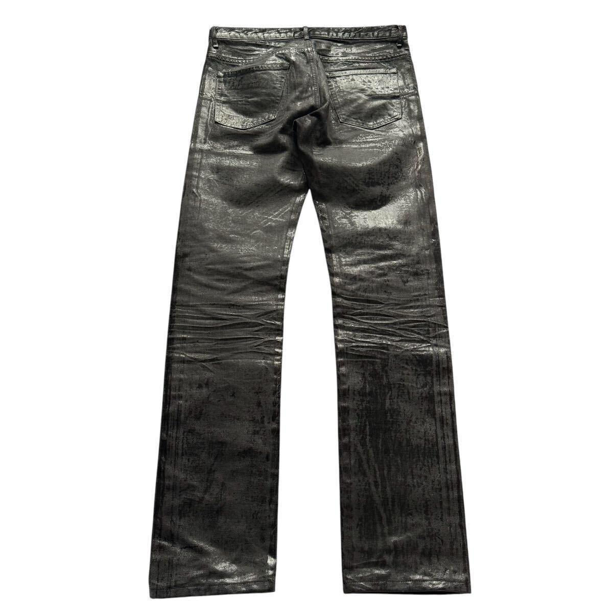 DIOR HOMME Luster Coated Black Denim archive Hedi Slimane DIOR HOMME Luster Coated Black Denim archive Hedi Slimane