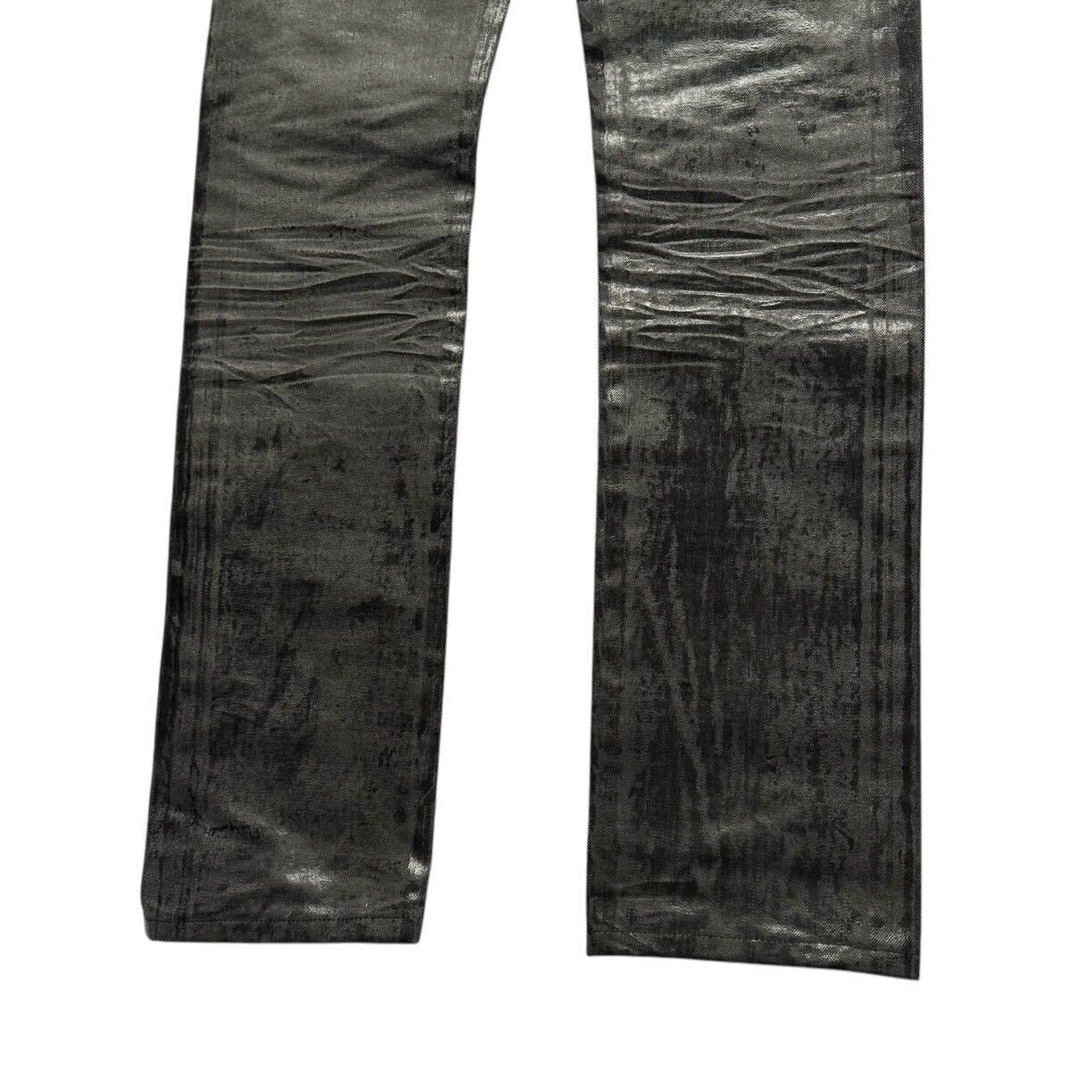DIOR HOMME Luster Coated Black Denim archive Hedi Slimane DIOR HOMME Luster Coated Black Denim archive Hedi Slimane