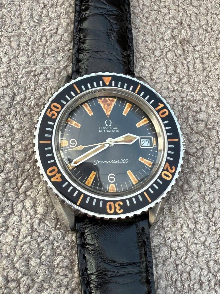 稼働 良品 OMEGA SEAMASTER 300M AT/自動巻き 黒文字盤 デイト 稼働 良品 OMEGA SEAMASTER 300M AT/自動巻き 黒文字盤 デイト
