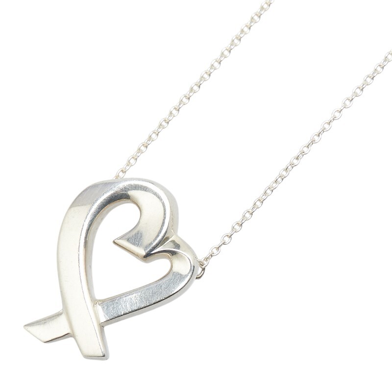 ティファニー ラビングハート ネックレス SV925 シルバー