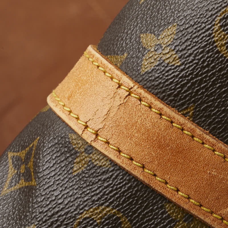  Louis Vuitton монограмма ключ poru60 сумка "Boston bag" путешествие сумка M41422 Brown PVC кожа женский LOUIS VUITTON [ б/у ]