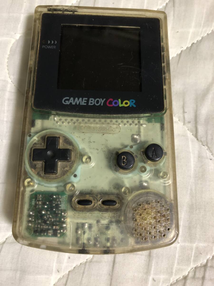 1円スタート ジャンクはゲームボーイカラー ゲーム機本体4個 1円スタート ジャンクはゲームボーイカラー ゲーム機本体4個