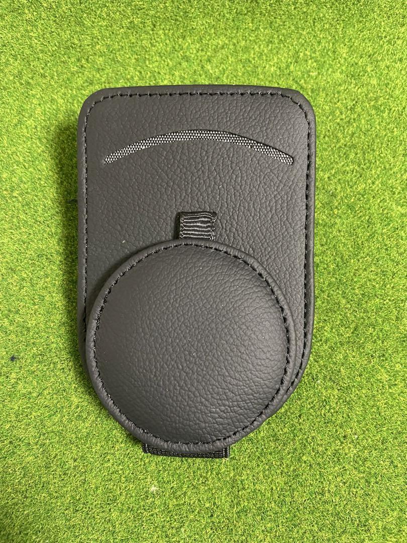 車用収納 サングラスクリップ 車載サングラスホルダー 眼鏡を守ります レザー調(diào)