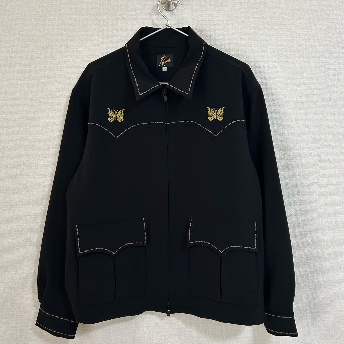 needles 23aw カウボーイジャケット ブラック ウエスタン M needles 23aw カウボーイジャケット ブラック ウエスタン M