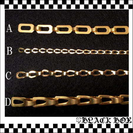 SOLID BRASS 真鍮無垢 生地 レア チェーン 10cm 切り売り 旧車 フェールキャップ ガソリンキャップ 落下防止 鎖 入手困難 在庫限りで終了 B_画像5