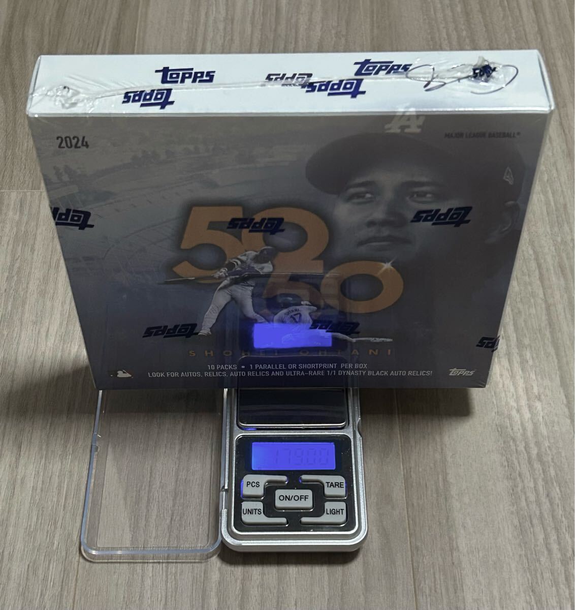 約179g 新品未開封 2024 Topps 50/50 Shohei Ohtani 1Box 大谷 約179g 新品未開封 2024 Topps 50/50 Shohei Ohtani 1Box 大谷