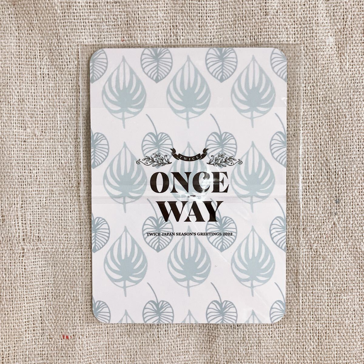 TWICE ナヨン トレカ ONCE WAY SEASON'S GREETINGS 2022 ONCE TWICE ナヨン トレカ ONCE WAY SEASON'S GREETINGS 2022 ONCE