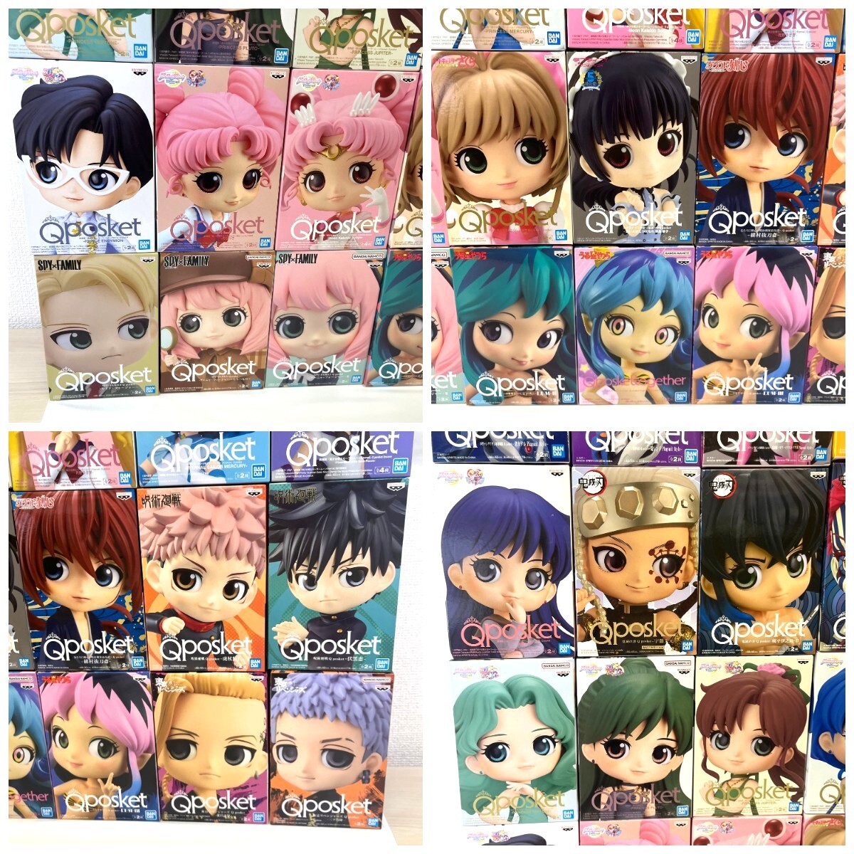 未開封】42点セット コミック系 美少女系 プライズ Q posket 未開封】42点セット コミック系 美少女系 プライズ Q posket