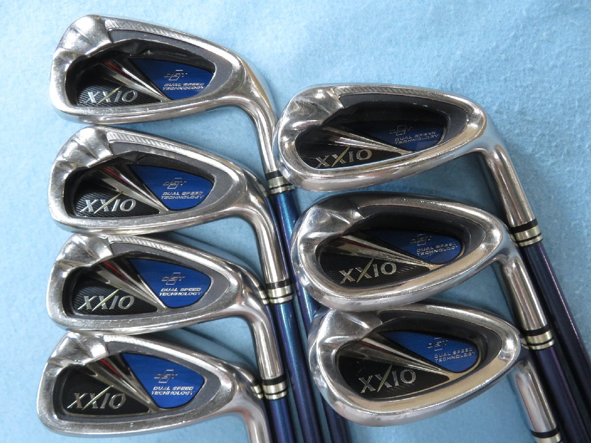 中古】ダンロップ 2014 XXIO-8(ゼクシオ8)アイアン 計7本(6 中古】ダンロップ 2014 XXIO-8(ゼクシオ8)アイアン 計7本(6