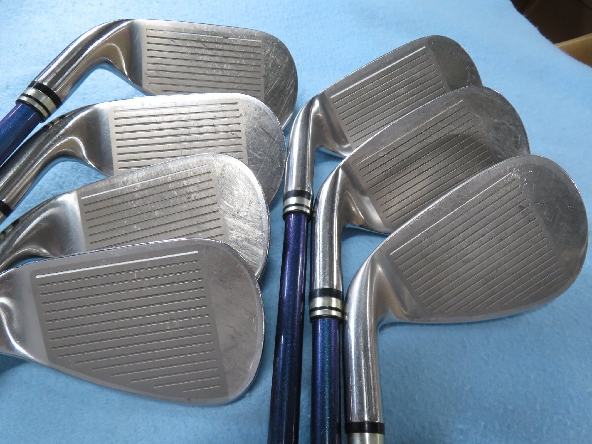 中古】ダンロップ 2014 XXIO-8(ゼクシオ8)アイアン 計7本(6 中古】ダンロップ 2014 XXIO-8(ゼクシオ8)アイアン 計7本(6
