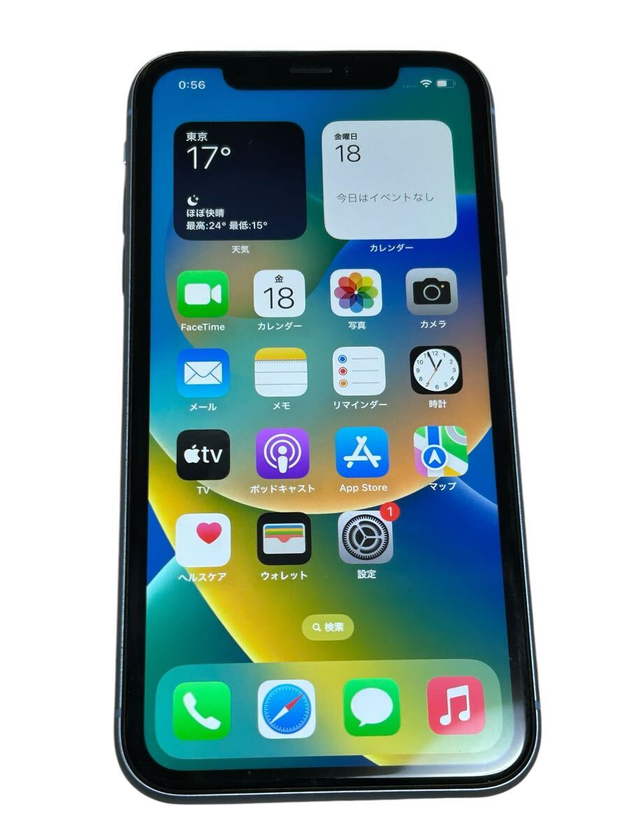 稼動品】 Apple iPhone XR 64GB MT0E2J/A ブルー ドコモ判定 稼動品】 Apple iPhone XR 64GB MT0E2J/A ブルー ドコモ判定
