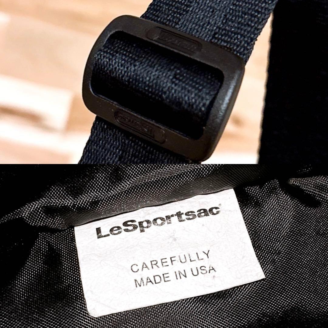 【レスポートサック】ハート 総柄 プリント ショルダーバッグ モノトーン 黒×白【HFby6PR】レディース・バッグ・春夏・秋冬【843H】_画像9