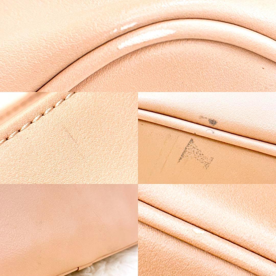 【ヴィヴィアンウエストウッド】べっ甲リボン ミニトートバッグ ピンク×ベージュ【HFby6PR】レディース・バッグ・春夏・秋冬【31W6】_画像9