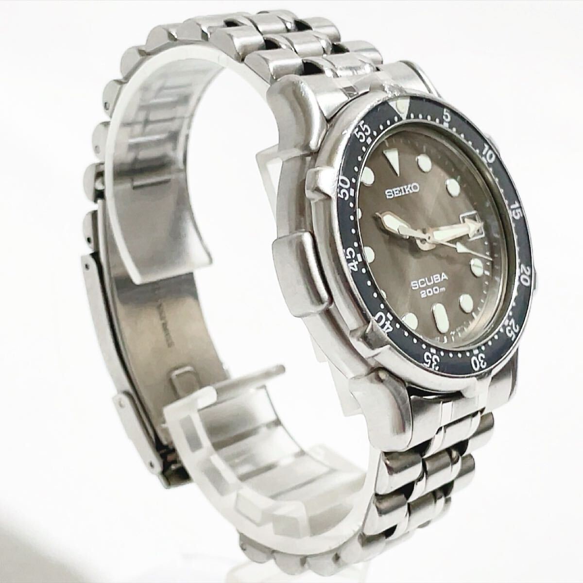 希少!稼働品 SEIKO セイコー SCUBA 200m 5H25-6030 QZ メンズ 希少!稼働品 SEIKO セイコー SCUBA 200m 5H25-6030 QZ メンズ