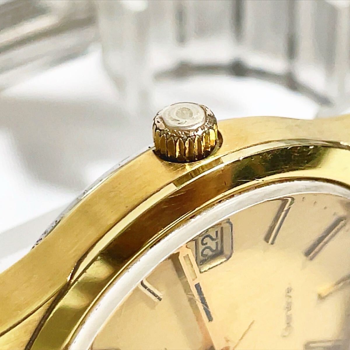 美品 稼働品 OMEGA オメガ Geneve ジュネーブ 23石 自動巻 AT 美品 稼働品 OMEGA オメガ Geneve ジュネーブ 23石 自動巻 AT