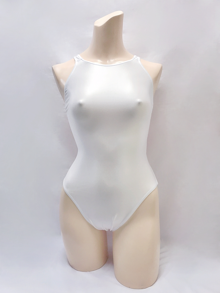 ☆日本製オリジナル☆【wbb-2733 スーパーウェット 競泳水着 白