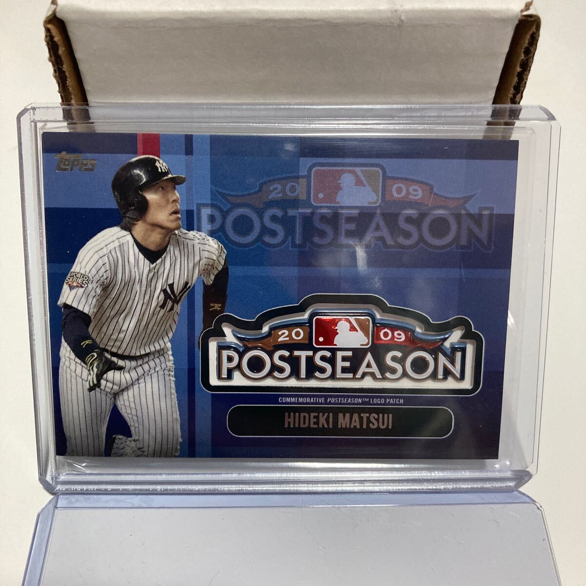 2018 TOPPS MLB 松井秀喜 ポストシーズン ロゴパッチカード 2018 TOPPS MLB 松井秀喜 ポストシーズン ロゴパッチカード
